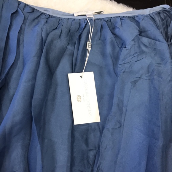 CAROLINE CONSTAS Ancel Silk One-Shoulder Dress - Picture 13 of 14